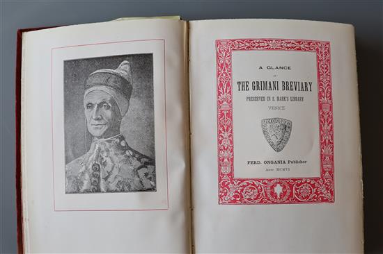 Grimani Breviary - A Glance at the Grimani Breviary Preserved in S. Marks Library Venice, qto, maroon